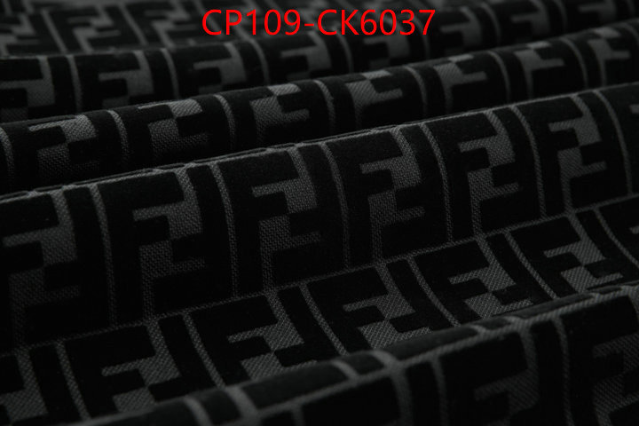 Clothing-Fendi sale outlet online ID: CK6037 $: 109USD
