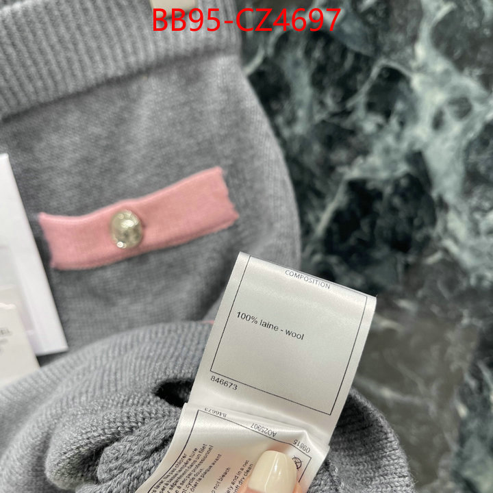 Clothing-Chanel buy the best replica ID: CZ4697 $: 95USD