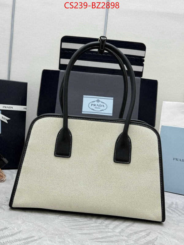 Prada Bags(TOP)-Handbag- luxury cheap replica ID: BZ2898 $: 239USD,