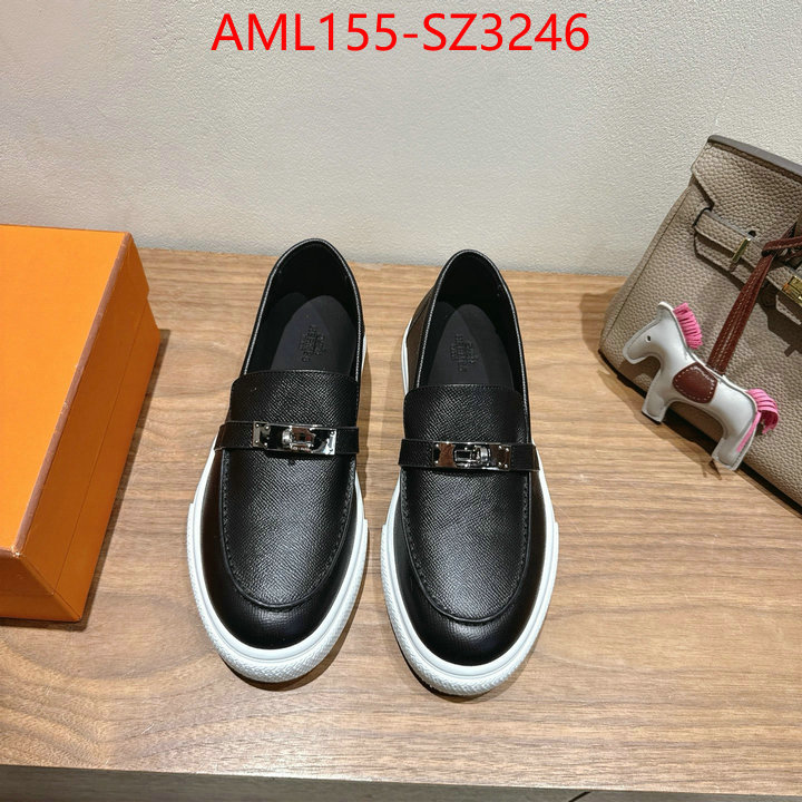 Men Shoes-Hermes replica wholesale ID: SZ3246 $: 155USD