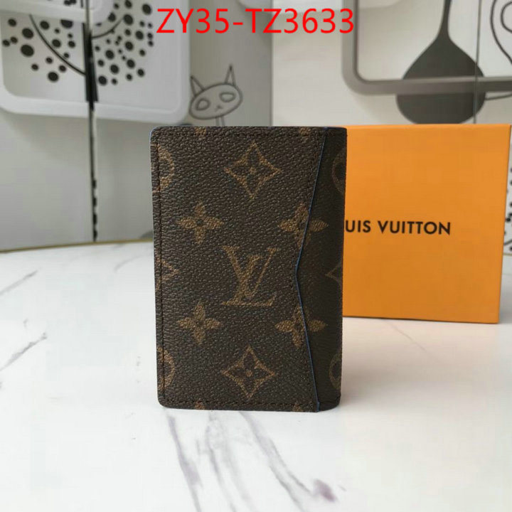 LV Bags(4A)-Wallet fake high quality ID: TZ3633 $: 35USD,