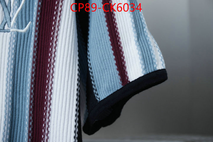 Clothing-LV highest quality replica ID: CK6034 $: 89USD