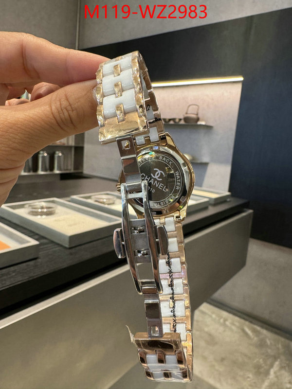 Watch(4A)-Chanel replica aaaaa designer ID: WZ2983 $: 119USD