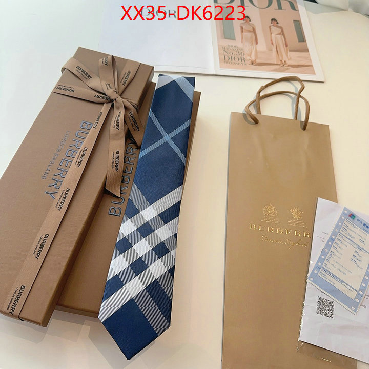 Ties-Burberry top sale ID: DK6223 $: 35USD