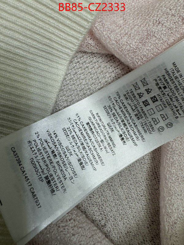 Clothing-Gucci wholesale imitation designer replicas ID: CZ2332 $: 85USD