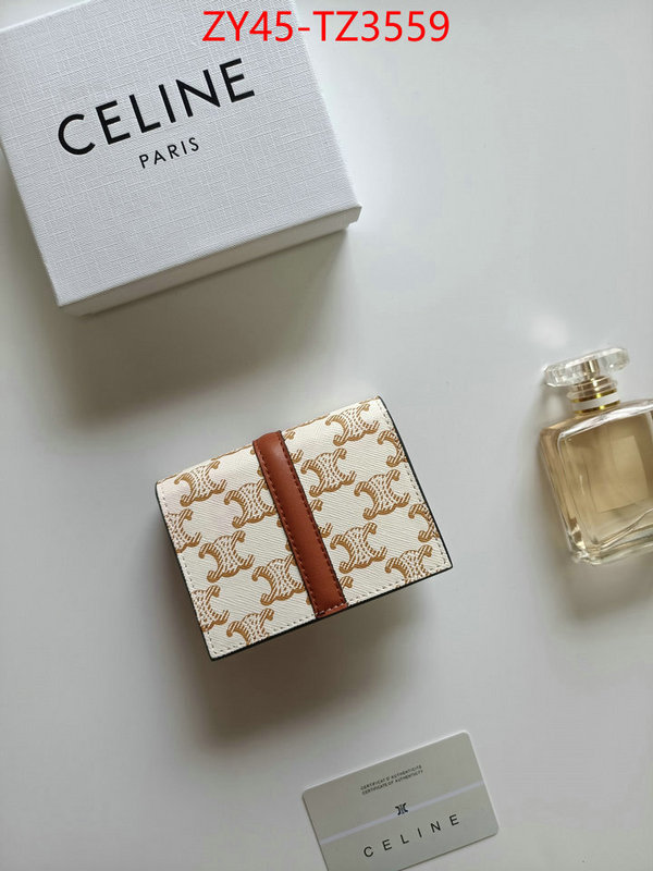 CELINE Bags(4A)-Wallet wholesale ID: TZ3559 $: 45USD,