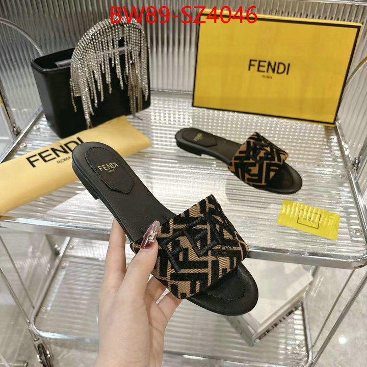 Women Shoes-Fendi replica wholesale ID: SZ4046 $: 89USD