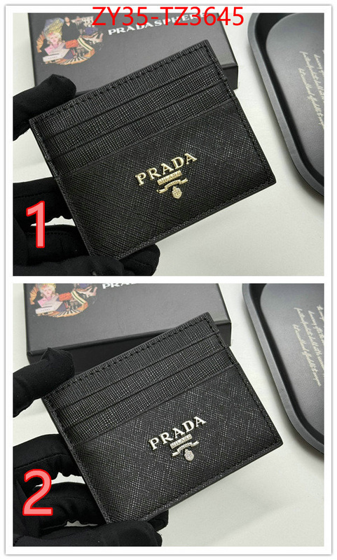 Prada Bags(4A)-Wallet aaaaa replica designer ID: TZ3645 $: 35USD,