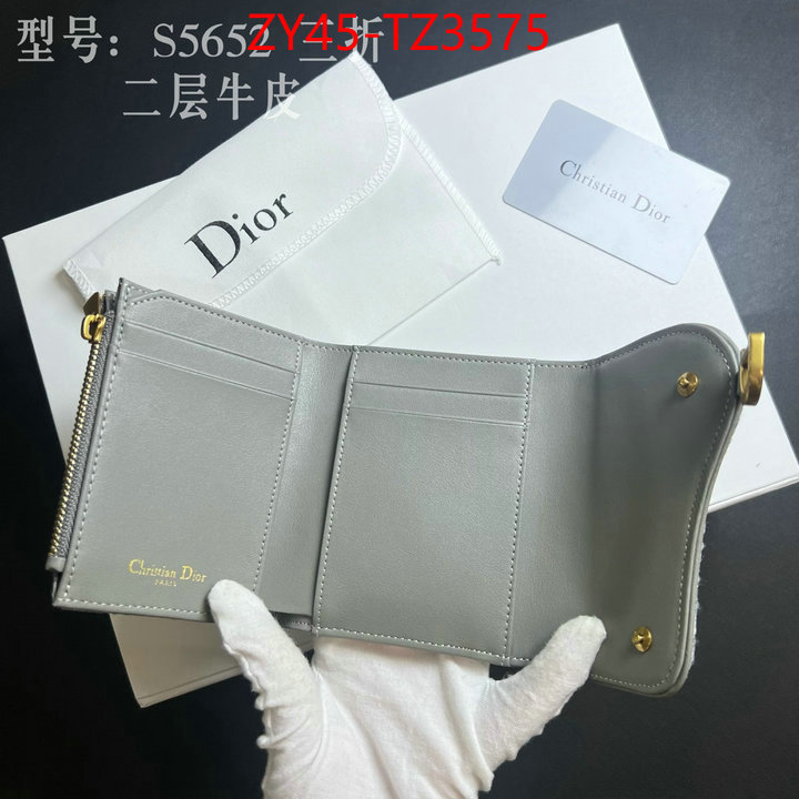 Dior Bags(4A)-Wallet- flawless ID: TZ3575 $: 45USD,