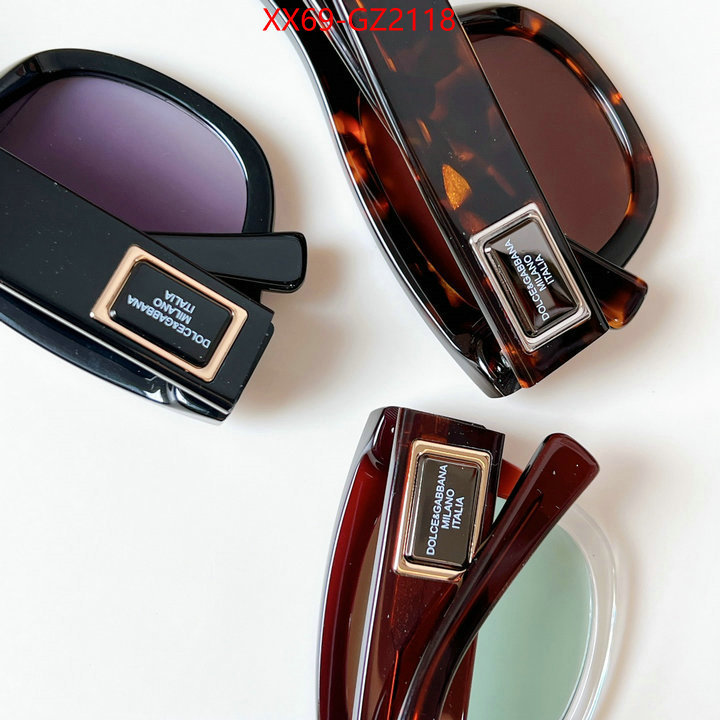 Glasses-DG top perfect fake ID: GZ2118 $: 69USD