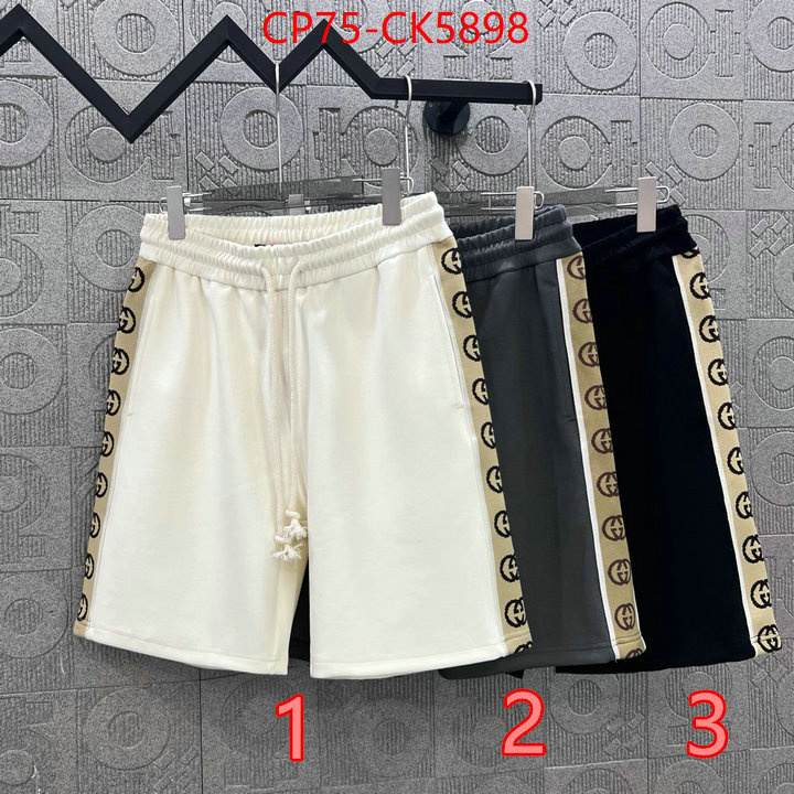 Clothing-Gucci best replica ID: CK5898 $: 75USD