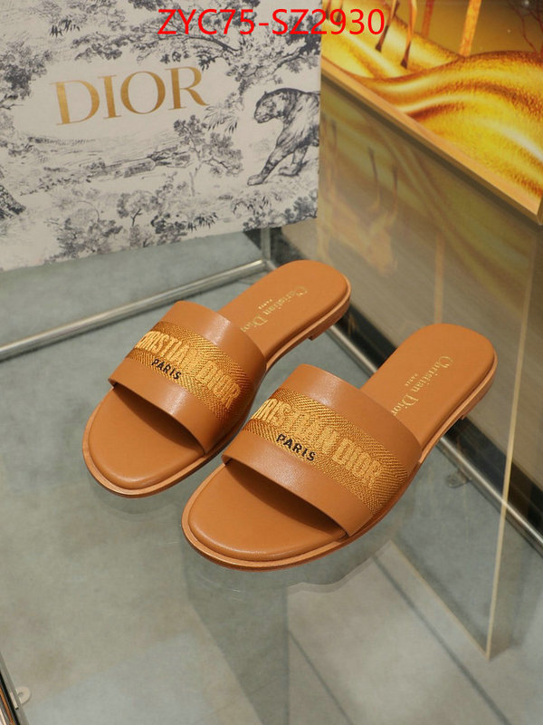Women Shoes-Dior shop the best high authentic quality replica ID: SZ2930 $: 75USD