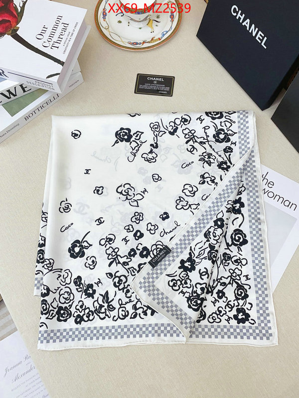 Scarf-Chanel cheap wholesale ID: MZ2539 $: 69USD