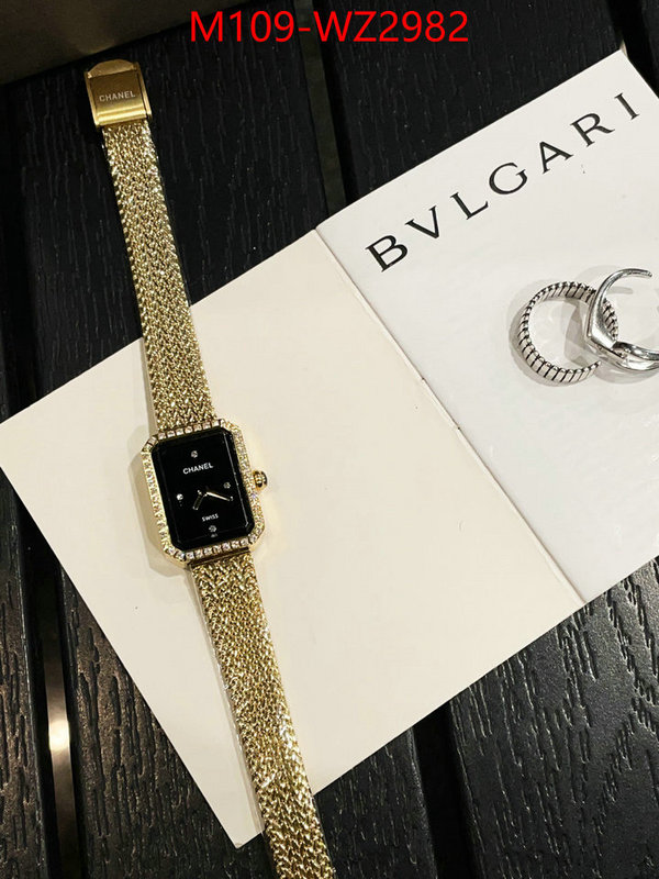 Watch(4A)-Chanel designer replica ID: WZ2982 $: 109USD