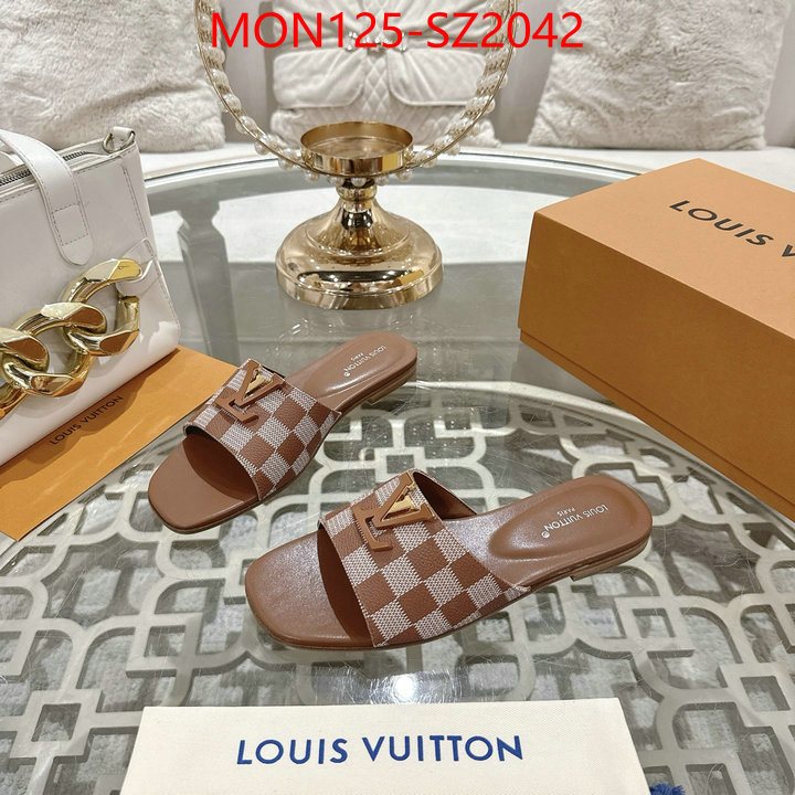 Women Shoes-LV high quality replica designer ID: SZ2042 $: 125USD
