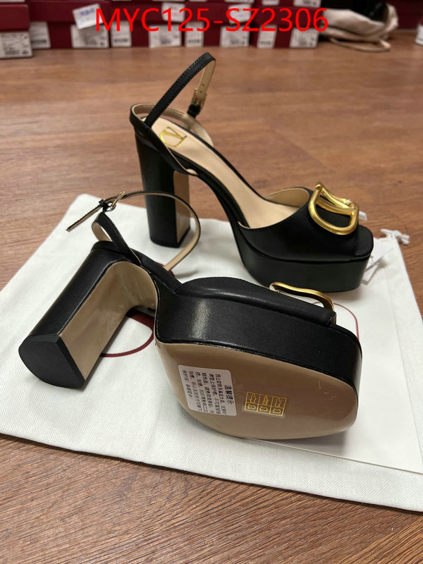 Women Shoes-Valentino best knockoff ID: SZ2306 $: 125USD