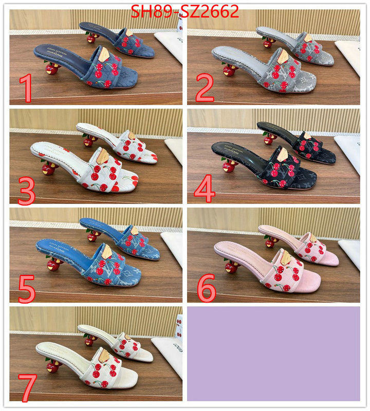 Women Shoes-LV the quality replica ID: SZ2662 $: 89USD