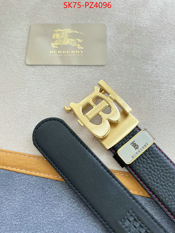 Belts-Burberry luxury cheap ID: PZ4096 $: 75USD