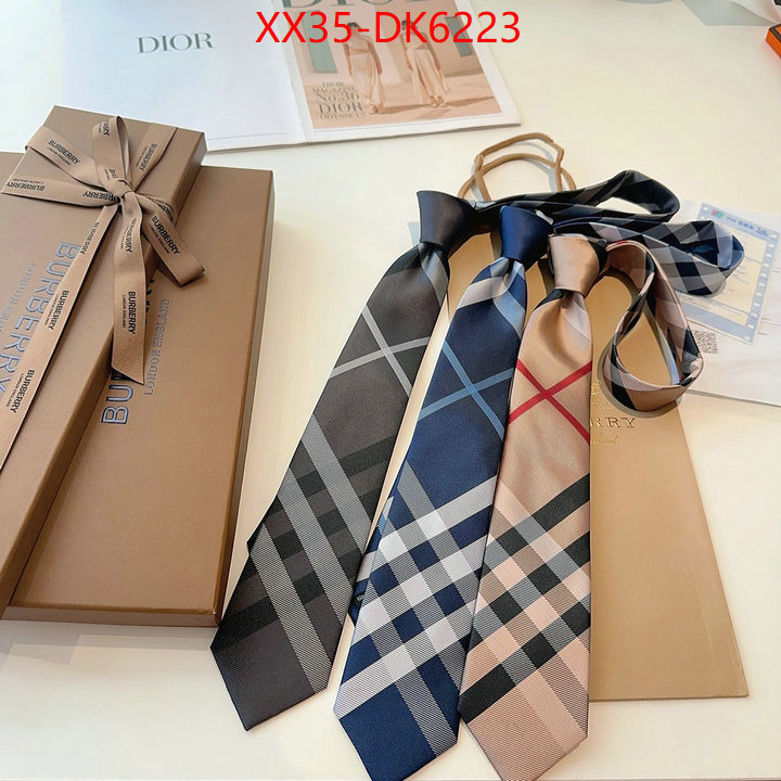 Ties-Burberry top sale ID: DK6223 $: 35USD