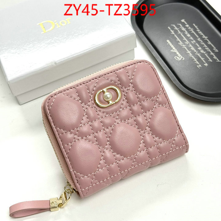 Dior Bags(4A)-Wallet- 1:1 clone ID: TZ3595 $: 45USD,