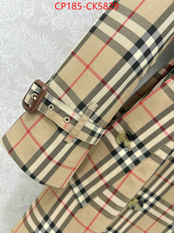 Clothing-Burberry best quality designer ID: CK5829 $: 185USD