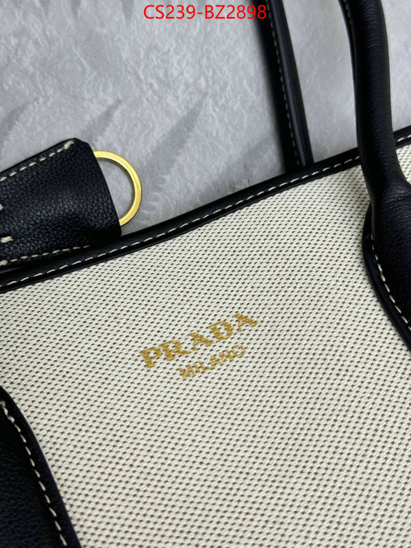 Prada Bags(TOP)-Handbag- luxury cheap replica ID: BZ2898 $: 239USD,