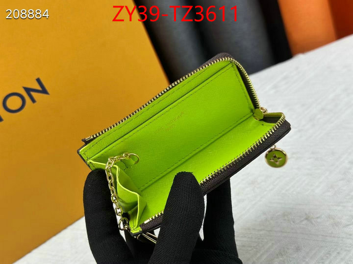 LV Bags(4A)-Wallet cheap ID: TZ3611 $: 39USD,