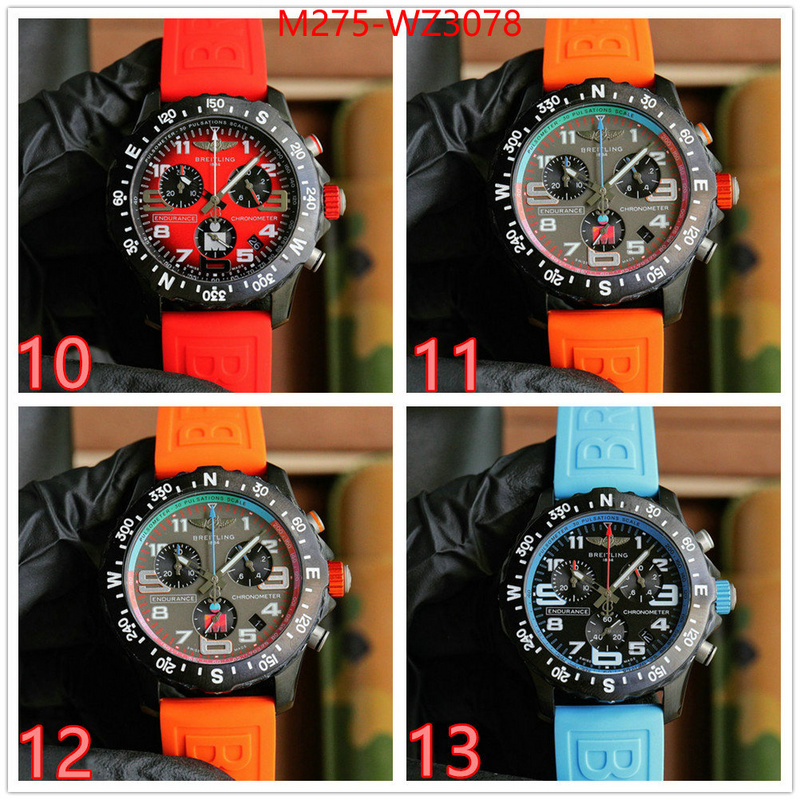 Watch(TOP)-Breitling shop the best high authentic quality replica ID: WZ3078 $: 275USD