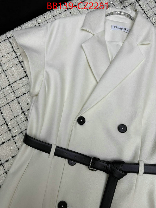 Clothing-Dior what is aaaaa quality ID: CZ2281 $: 139USD