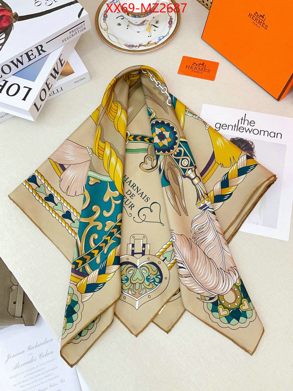 Scarf-Hermes replica aaaaa+ designer ID: MZ2687 $: 69USD