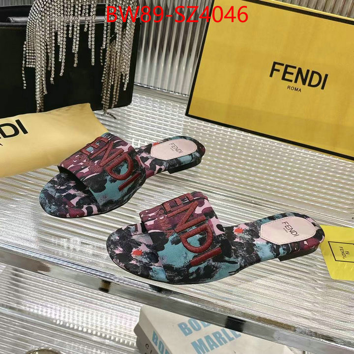 Women Shoes-Fendi replica wholesale ID: SZ4046 $: 89USD