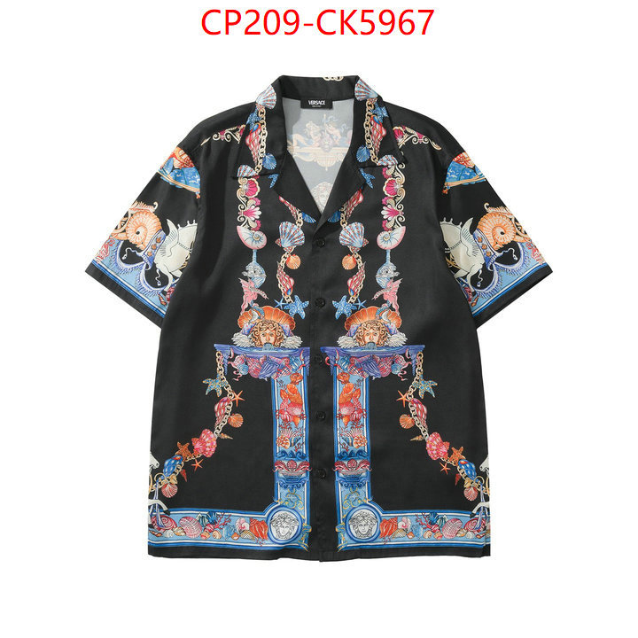 Clothing-Versace fashion replica ID: CK5967 $: 209USD