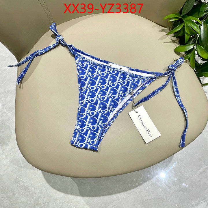 Swimsuit-Dior designer high replica ID: YZ3387 $: 39USD