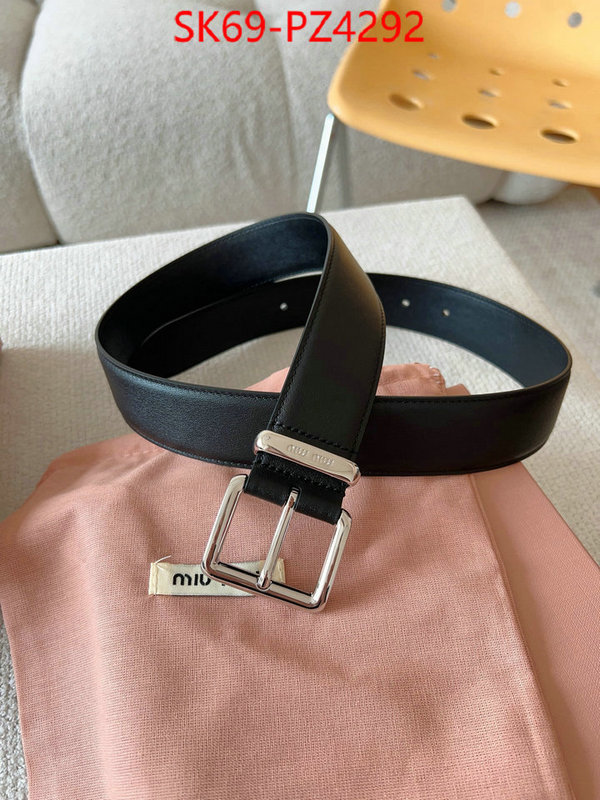 Belts-MIU MIU buy aaaaa cheap ID: PZ4292 $: 69USD