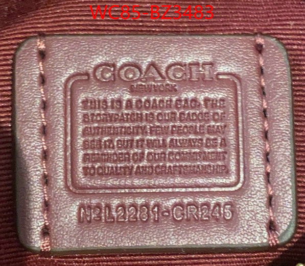Coach Bags(4A)-Crossbody- brand designer replica ID: BZ3483 $: 85USD,