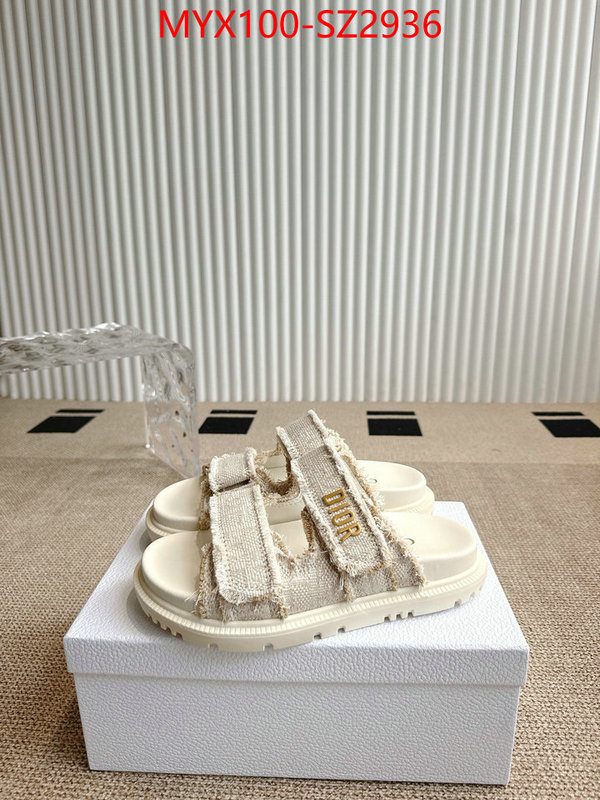 Women Shoes-Dior high-end designer ID: SZ2936 $: 100USD