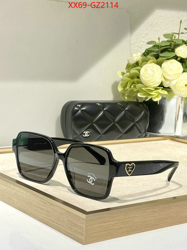 Glasses-Chanel aaaaa class replica ID: GZ2114 $: 69USD