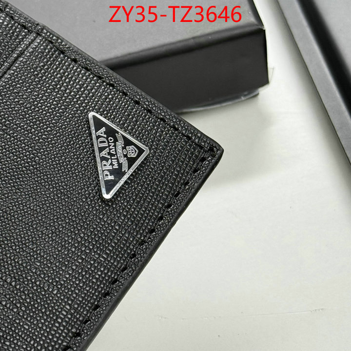 Prada Bags(4A)-Wallet best designer replica ID: TZ3646 $: 35USD,