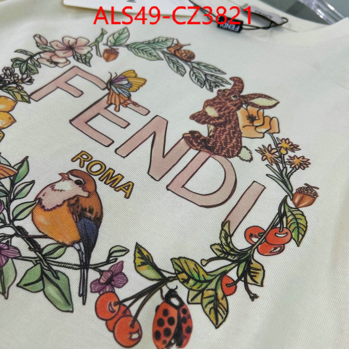 Kids clothing-Fendi for sale online ID: CZ3821 $: 49USD