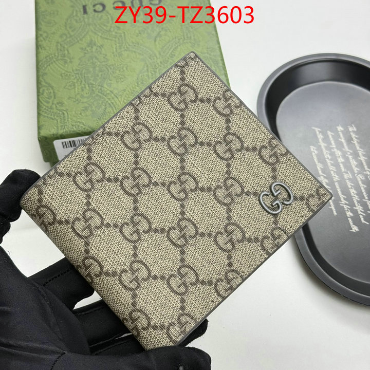 Gucci Bags(4A)-Wallet- 2024 replica wholesale cheap sales online ID: TZ3603 $: 39USD,