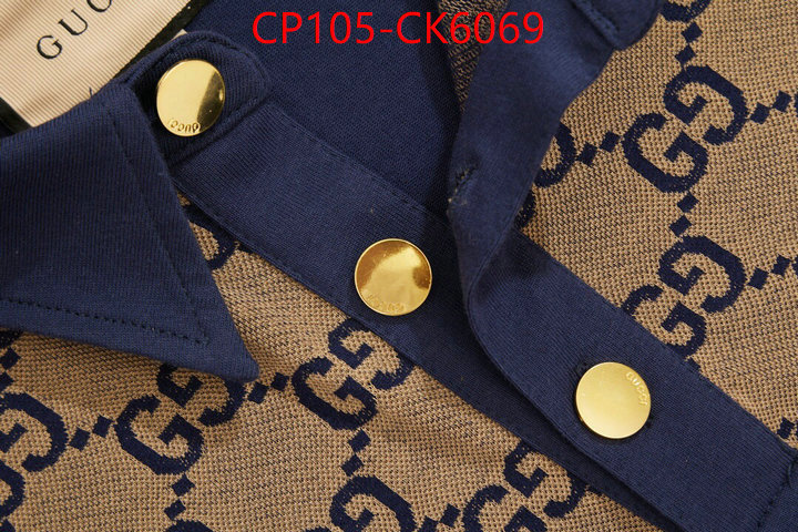 Clothing-Gucci high-end designer ID: CK6069 $: 105USD