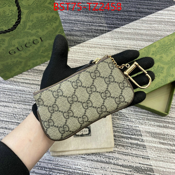 Gucci Bags(TOP)-Wallet- 7 star collection ID: TZ2458 $: 75USD,