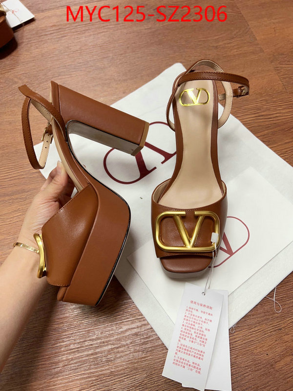 Women Shoes-Valentino best knockoff ID: SZ2306 $: 125USD