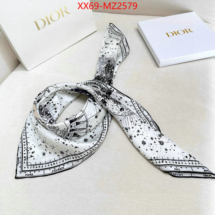 Scarf-Dior 2024 luxury replicas ID: MZ2579 $: 69USD