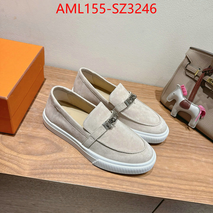 Men Shoes-Hermes replica wholesale ID: SZ3246 $: 155USD