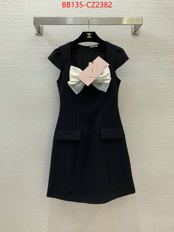 Clothing-MIU MIU replica best ID: CZ2382 $: 135USD