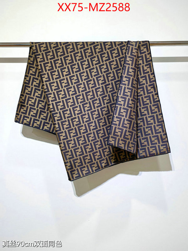 Scarf-Fendi for sale cheap now ID: MZ2588 $: 75USD