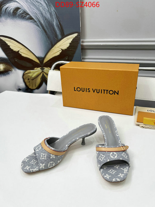 Women Shoes-LV luxury fashion replica designers ID: SZ4066 $: 89USD