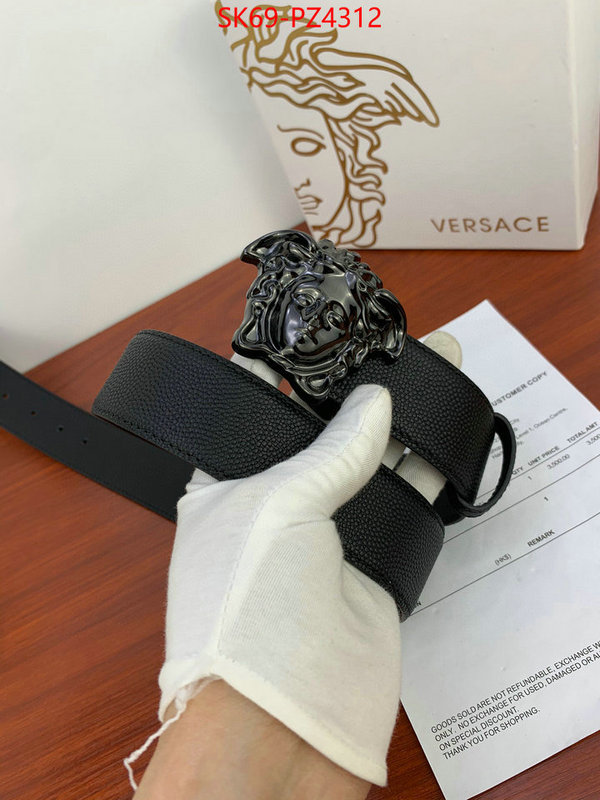Belts-Versace sell high quality ID: PZ4312 $: 69USD