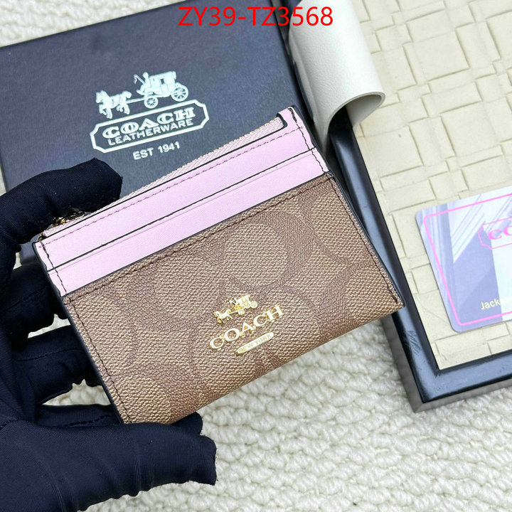 Coach Bags(4A)-Wallet high quality replica ID: TZ3568 $: 39USD,